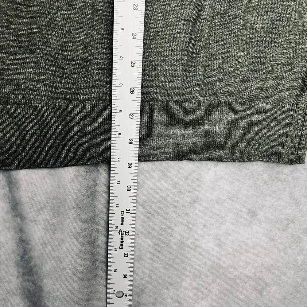 Banana Republic Mens XL Green‎ V-Neck Luxury Blend Pullover Sweater
